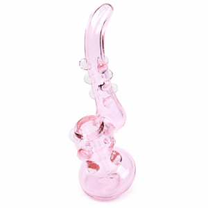 1: 6″ Pink with Horns Bubbler Pipe