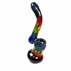 3: 6″ Solid Black Rasta Water Pipe