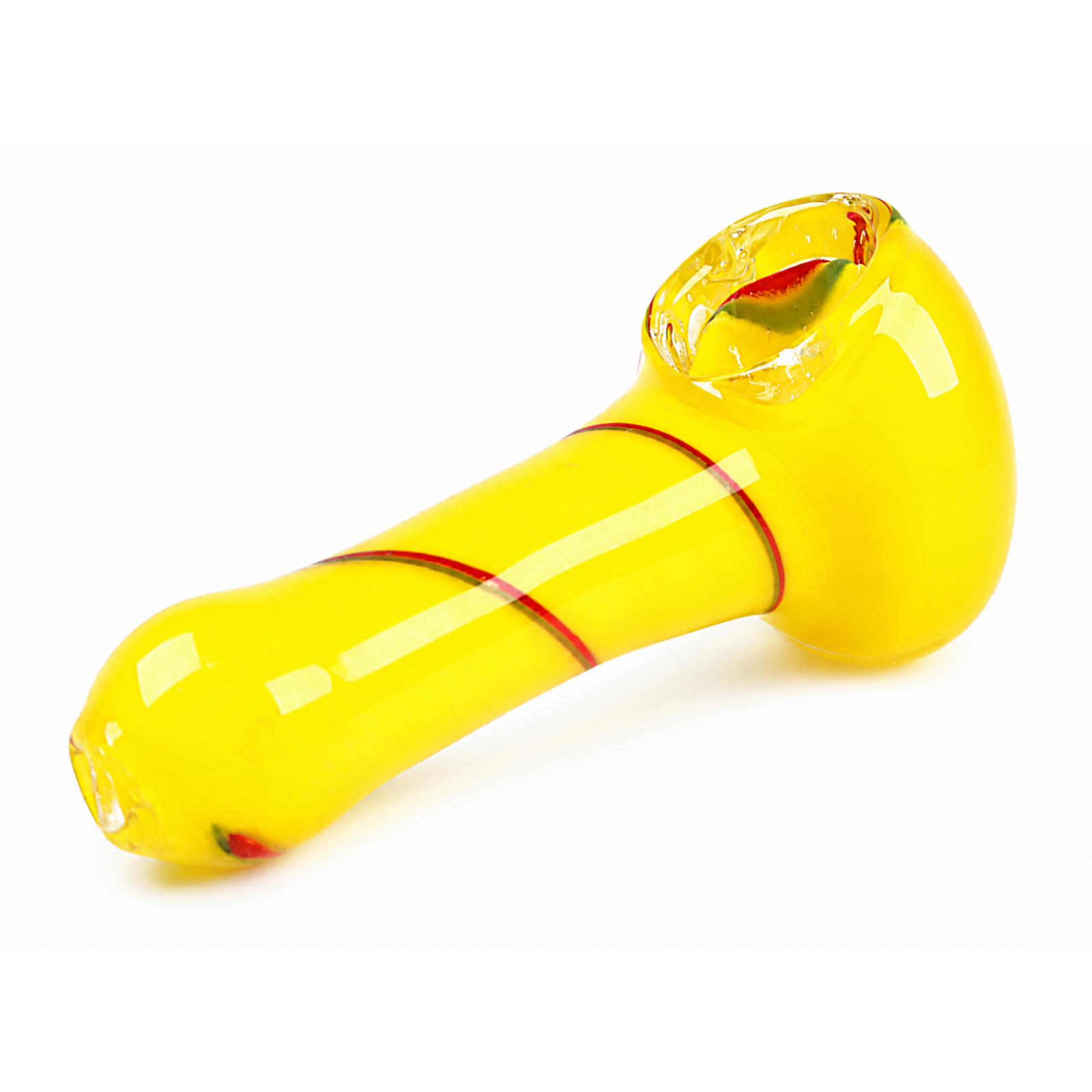 4″ Hand Pipe w/ Rasta Stripe - Image 19