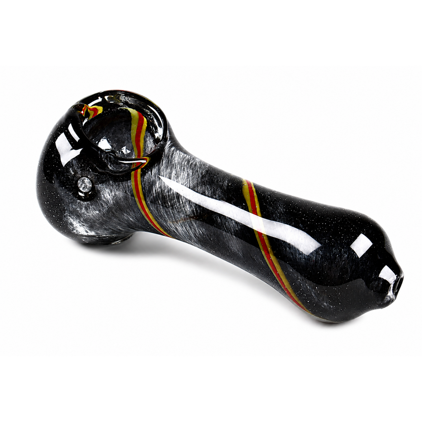 4″ Hand Pipe w/ Rasta Stripe - Image 13