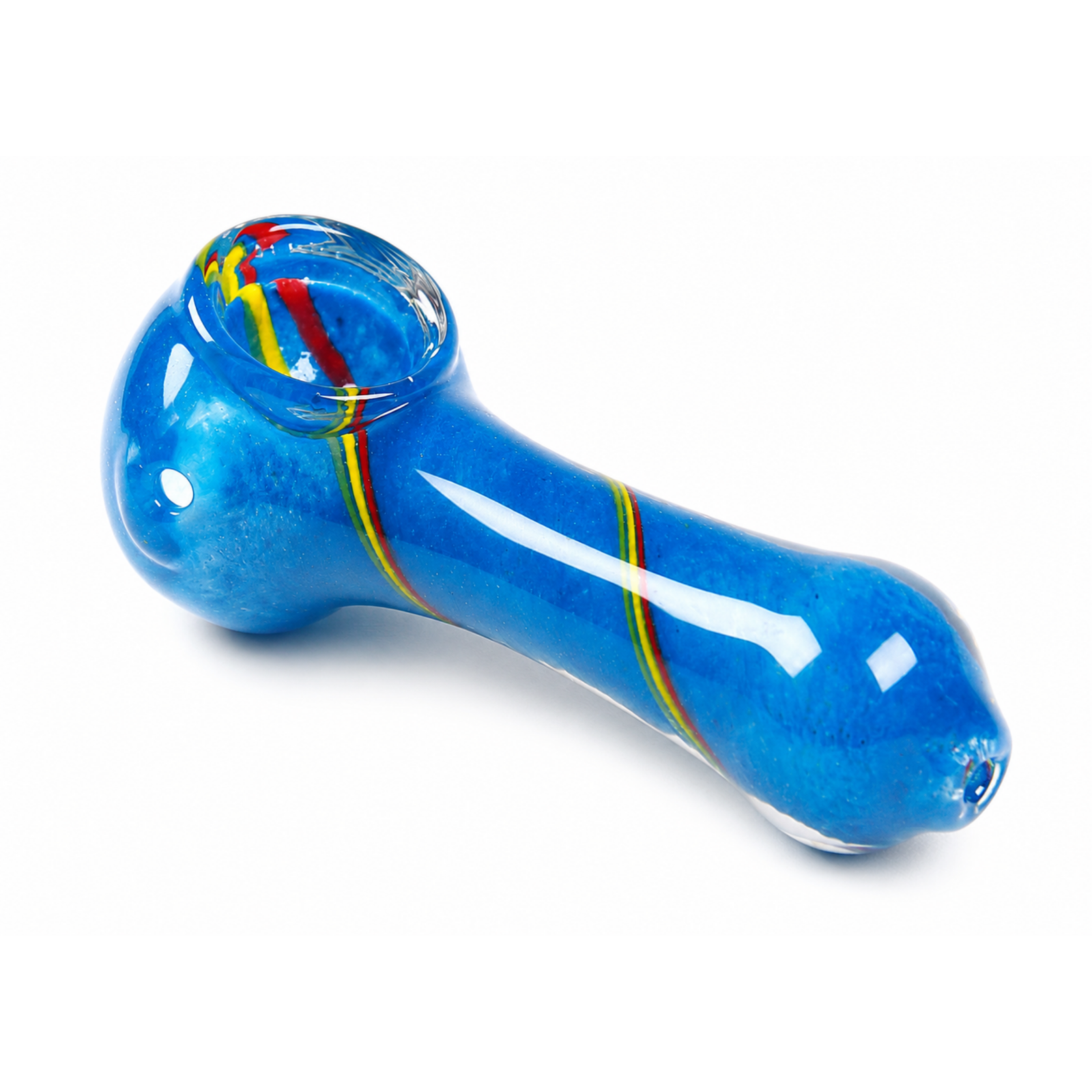 4″ Hand Pipe w/ Rasta Stripe - Image 11