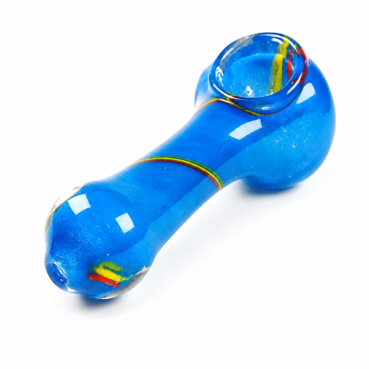 4″ Hand Pipe w/ Rasta Stripe - Image 9