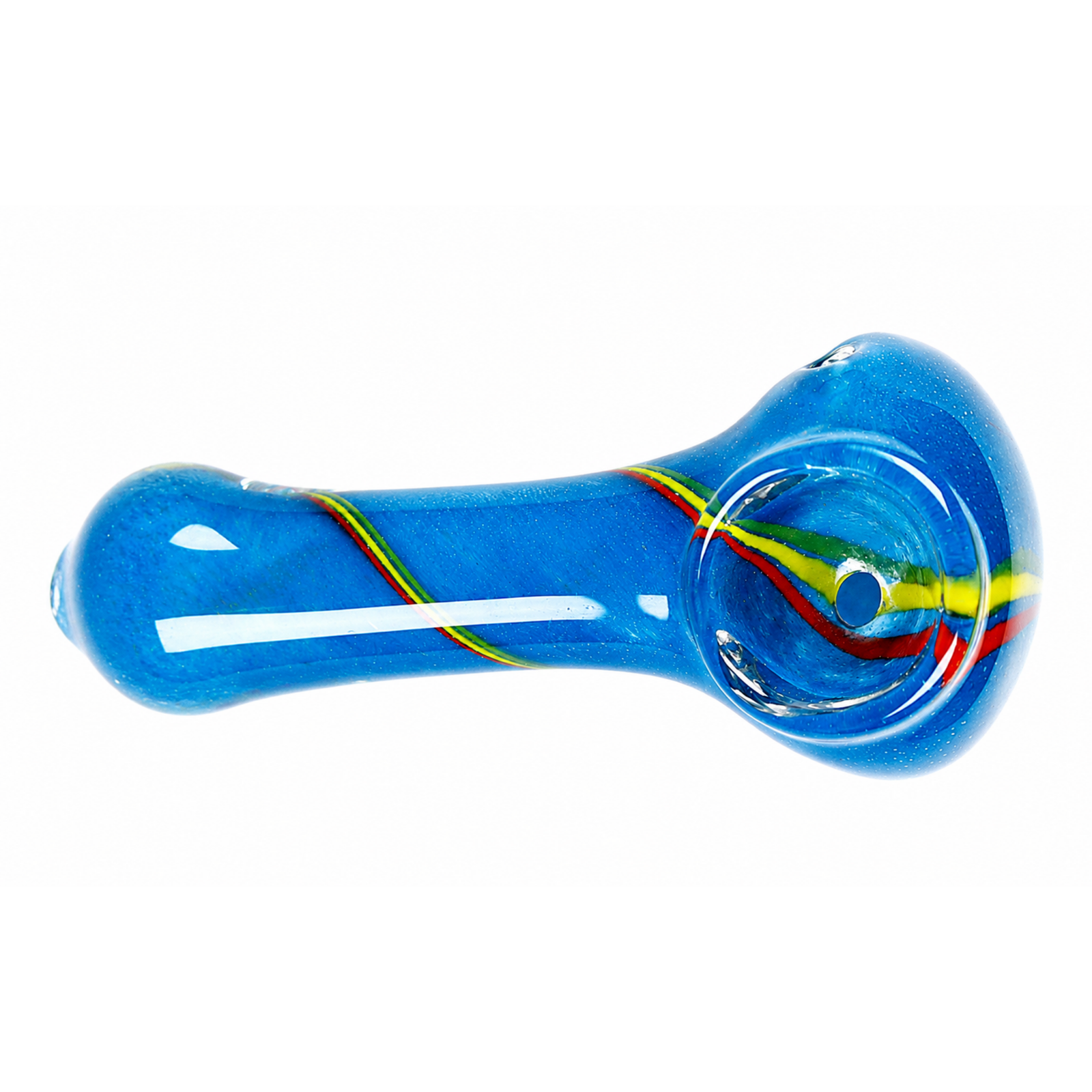 4″ Hand Pipe w/ Rasta Stripe - Image 7