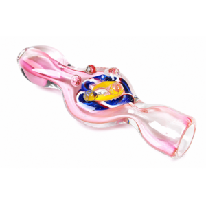 3″ Colored Glass Doughnut Pipe