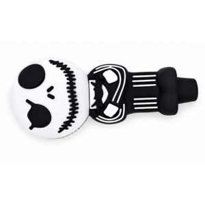 Featured Character Themed Round Glass Bowl Silicone Pipe